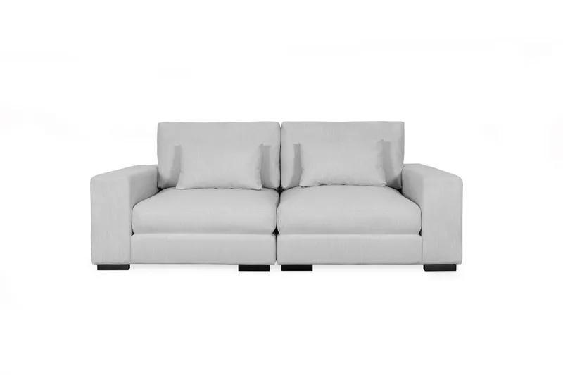 Dubai 2-sits soffa - Ljusgrå — Scandinavian Choice