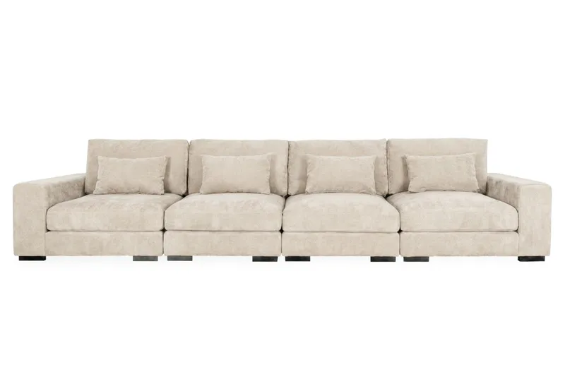 Dubai 4-sits soffa - Beige (Art.nr 3428692) — Scandinavian Choice