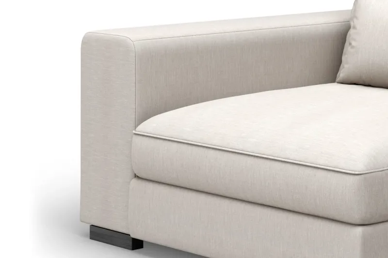 Dubai Armstöd Vänster - Beige — Scandinavian Choice