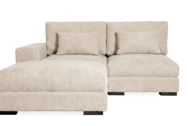 Dubai Divansoffa Vänster - Beige (Art.nr 3428698) — Scandinavian Choice