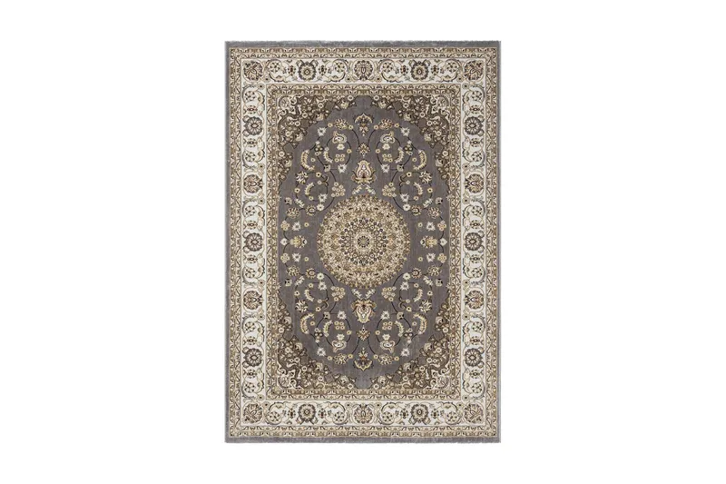 Dubai Medallion Wiltonmatta 200x290 cm - Grå — KM Home