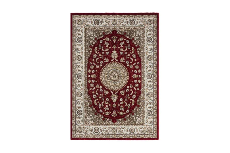 Dubai Medallion Wiltonmatta 280x380 cm - Röd — KM Home