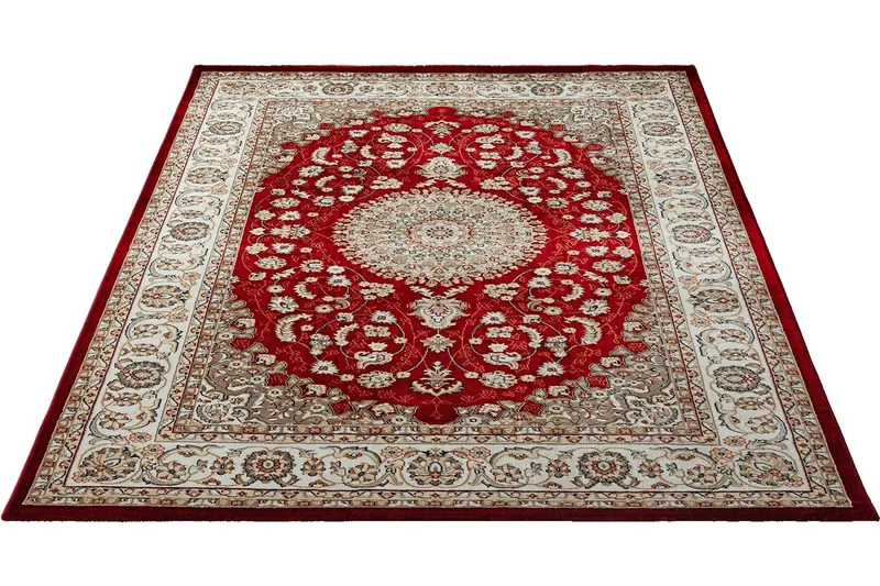 Dubai Medallion Wiltonmatta 80x150 cm - Röd — KM Home