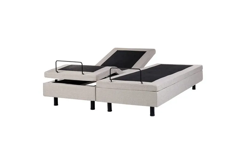 Dubbelsäng Duke Beige-Svart - Beige-Svart — Beige-Svart
