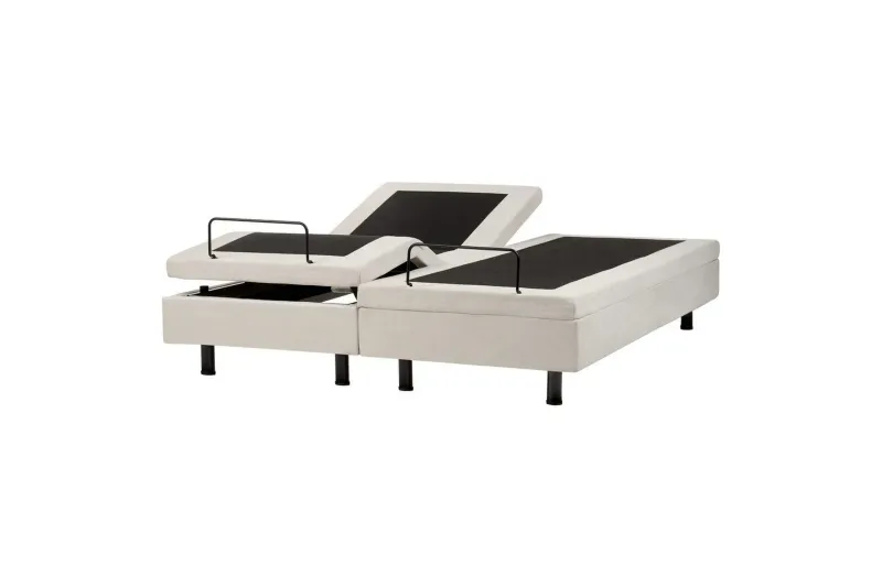 Dubbelsäng Duke II Beige-Svart, 160x200 cm - Beige-Svart, 160x200 cm — Beige-Svart, 160x200 cm