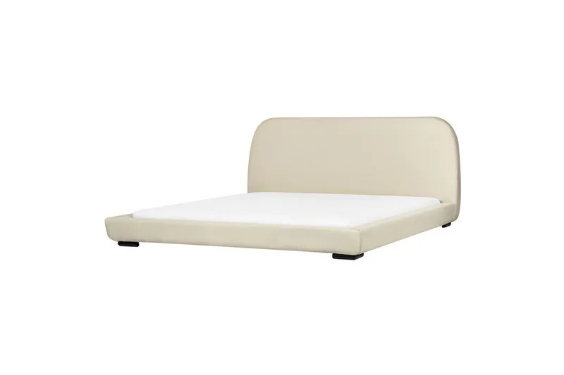 Dubbelsäng Roisel med lamellram 180x200, Polyester - 180x200, Polyester — 180x200, Polyester