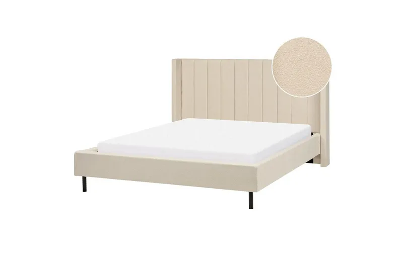 Dubbelsäng Villette med lamellram 160x200 cm - 160x200 cm — 160x200 cm