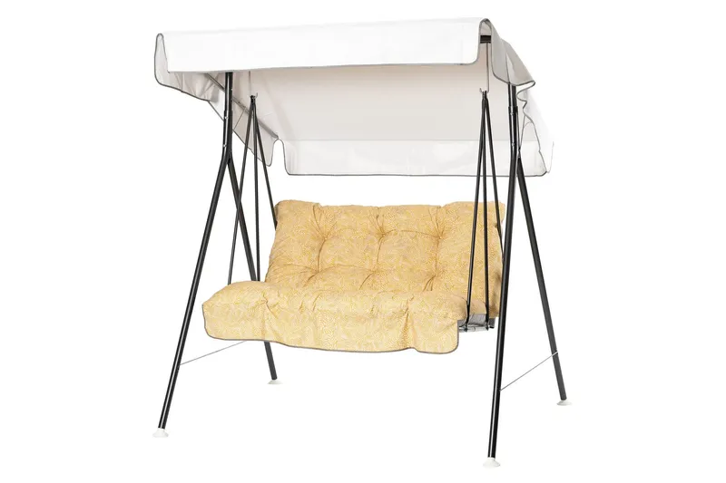 Duetto Komplett Hammock 130 cm - Grå/Gul — Varax