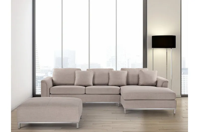 Dugard Hörnsoffa Vänster - Beige — Beige