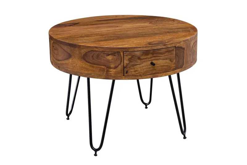 Dulian Soffbord 60 cm - Trä/natur — Wohnling