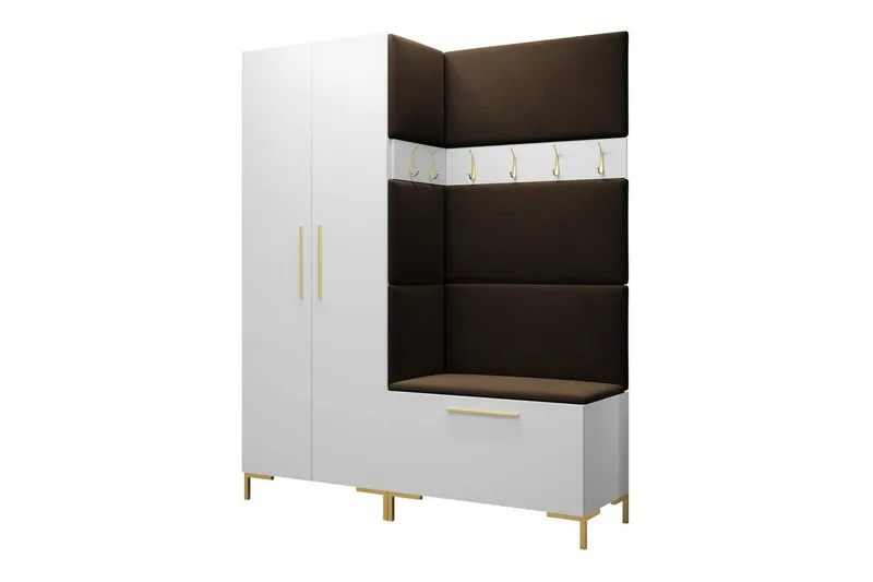 Dunvegan Hallmöbelset 158x44 cm - Vit — Vit