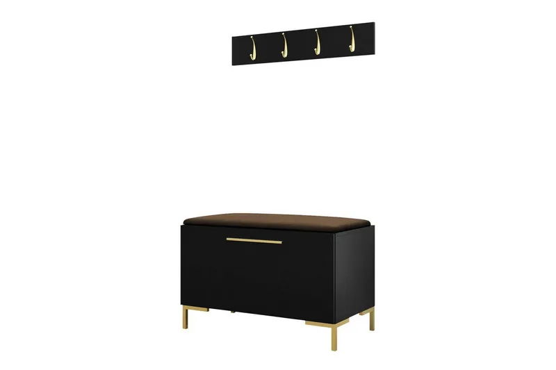 Dunvegan Hallmöbelset 84x44 cm - Svart — Svart
