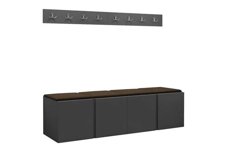 Dunvegan Highboard - Brun (Art.nr 3026073) — Brun