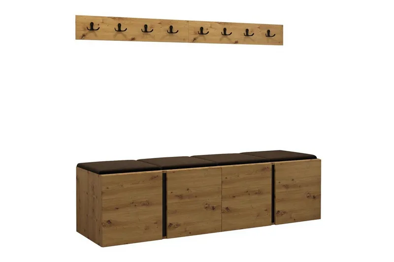 Dunvegan Highboard - Brun (Art.nr 3026075) — Brun