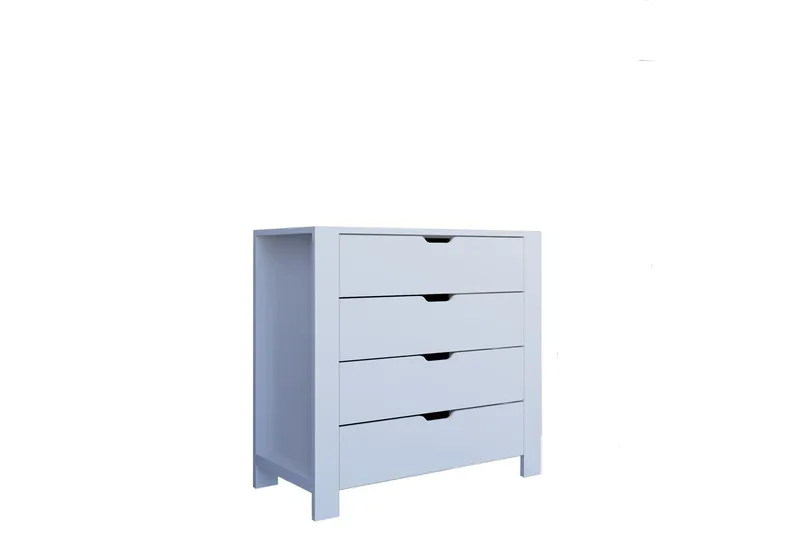 Durusu Byrå 90 cm - Vit — Vit