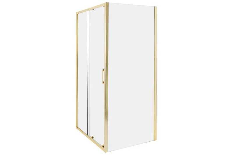 Duschväggar Yoro Transparent/guld - Transparent/guld — Transparent/guld