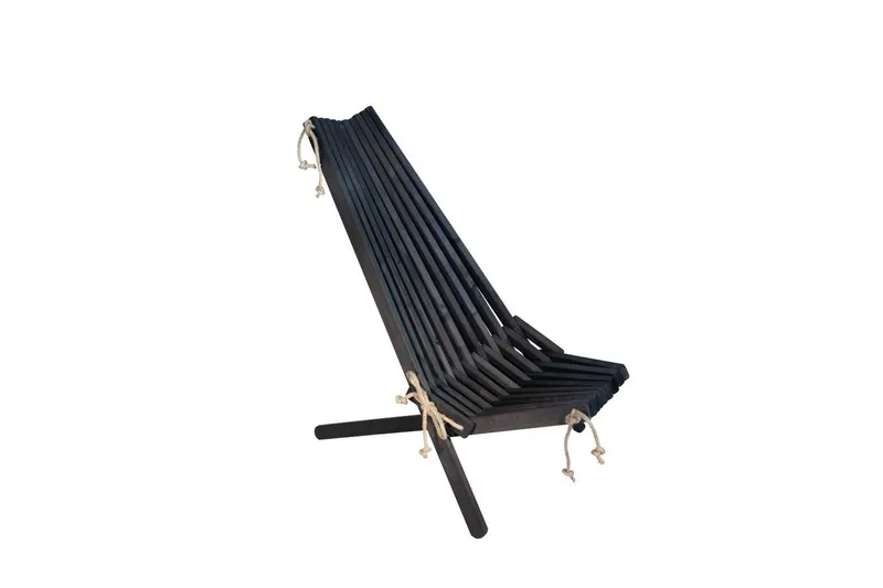 Ecochair EcoFurn Al Svart Oljad - Al Svart Oljad — Hillerstorp