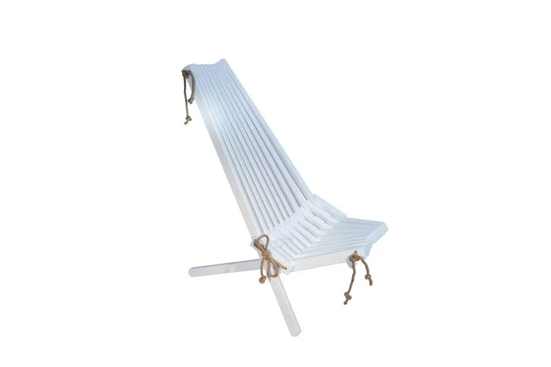 Ecochair EcoFurn Björk Vit Oljad - Björk Vit Oljad — Hillerstorp