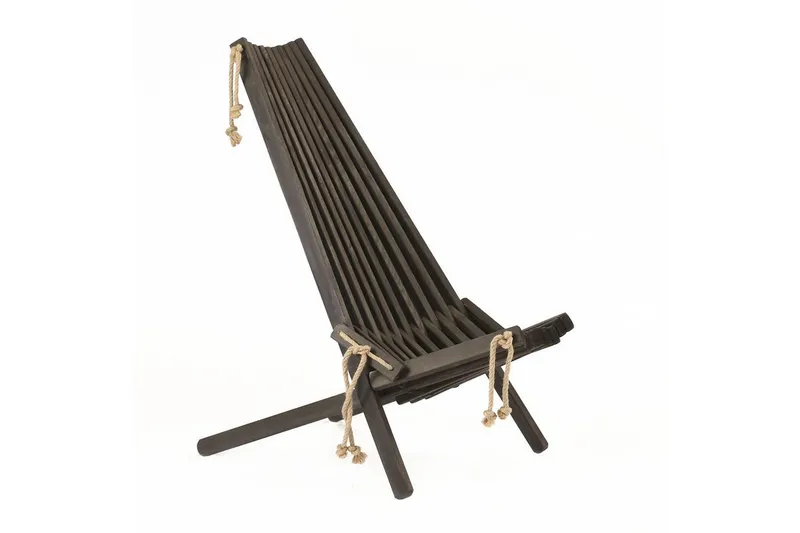 Ecochair EcoFurn Furu Svart Oljad - Furu Svart Oljad — Hillerstorp