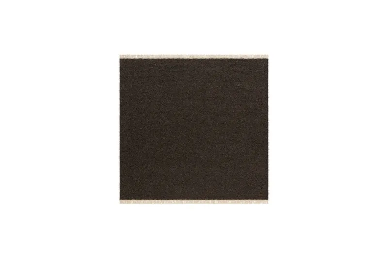 Eden Ullmatta 200x200 cm Kvadratisk - Taupe — KM Home