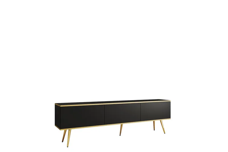 Edson Tv-bänk 175 cm - Svart — Svart
