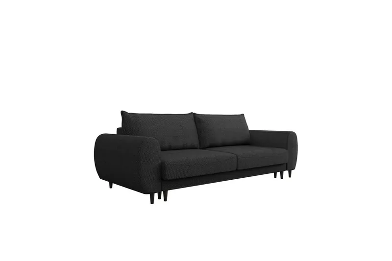 Eduardo Soffa 3-sits - Svart — Svart