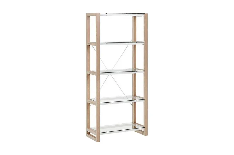 Ejenks Hylla 68x30 cm - Vit/Ljust Trä — Vit/Ljust Trä