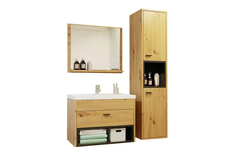Ekomi Möbelset för Badrum 133 cm (Art.nr 3078252)