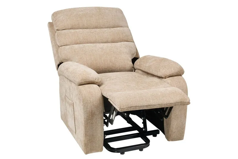 Elektrisk reclinerfåtölj Rise Beige - Beige — Beige