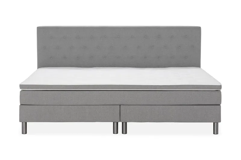 Ella Familjesäng Sängpaket 240x200 cm - (+Fler val) Ljusgrå (Art.nr 1471386) — (+Fler val) Ljusgrå