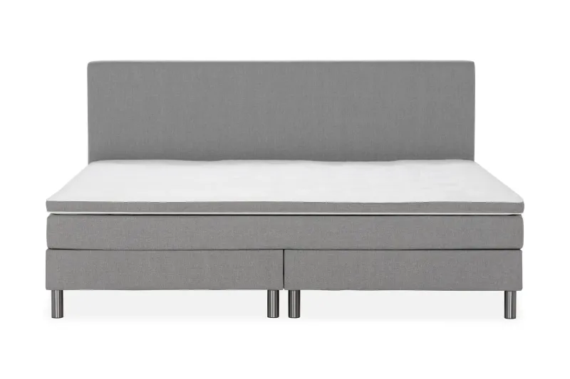 Ella Familjesäng Sängpaket 240x210 cm - (+Fler val) Ljusgrå (Art.nr 1471228) — (+Fler val) Ljusgrå