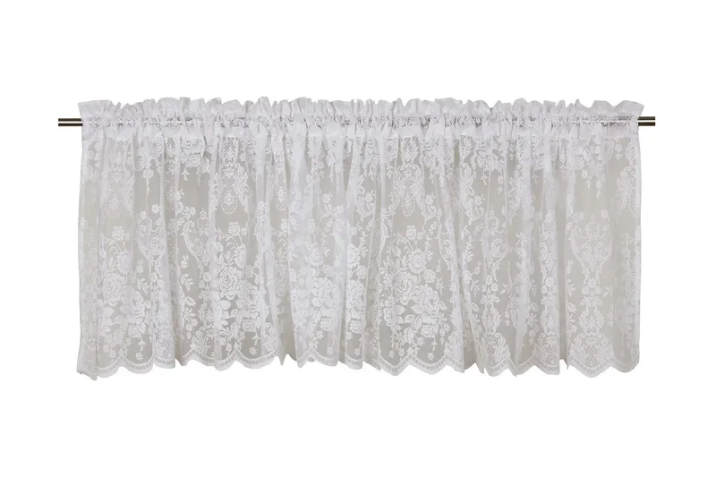 Ella Gardinkappa Kanal 55x250 cm - Vit — Fondaco