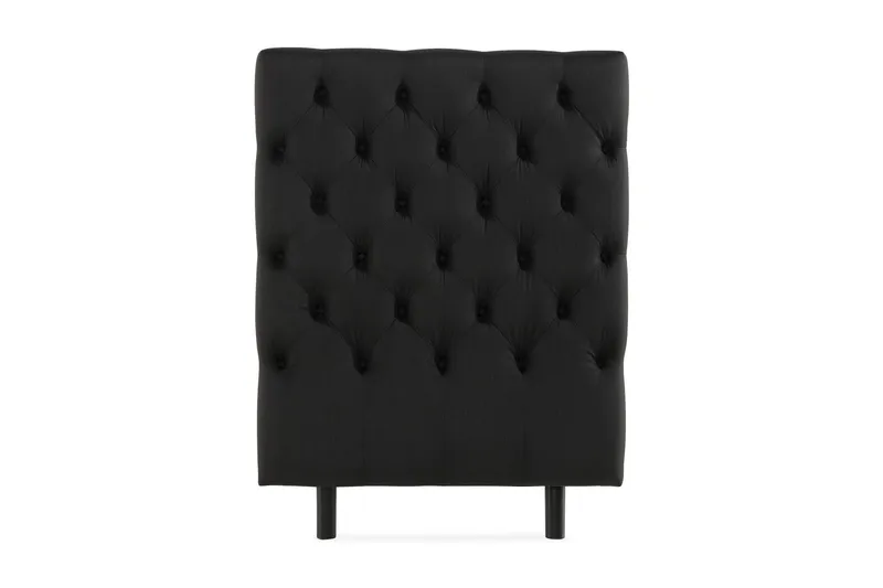 Ella Sänggavel 90 cm Djuphäftad - Svart — Svart