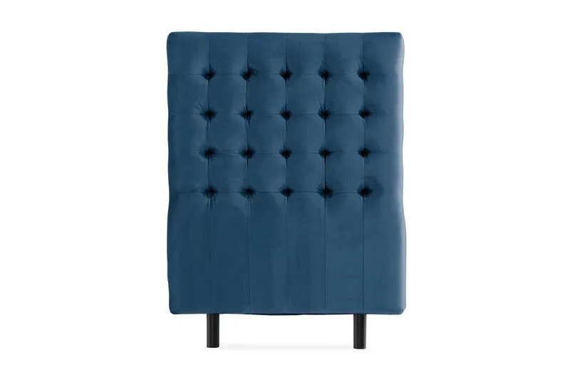 Ella Sänggavel 90 cm Rutig - Blå/Sammet — Blå/Sammet