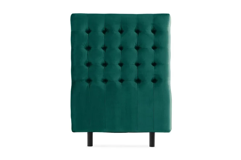 Ella Sänggavel 90 cm Rutig - Grön/Sammet — Grön/Sammet