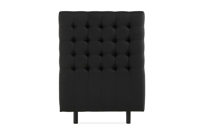 Ella Sänggavel 90 cm Rutig - Svart — Svart