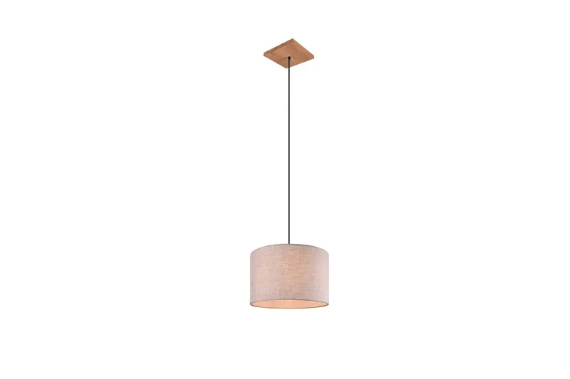 Elmau Taklampa 1L E27 trä/ beige - Trä/Beige — Trio Lighting