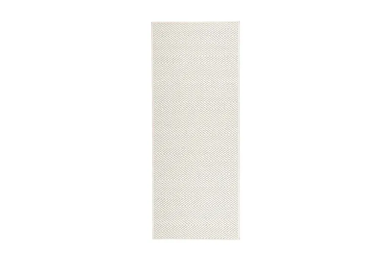 Elsa Matta 80x300 cm Vit - Vm Carpet — VM Carpet