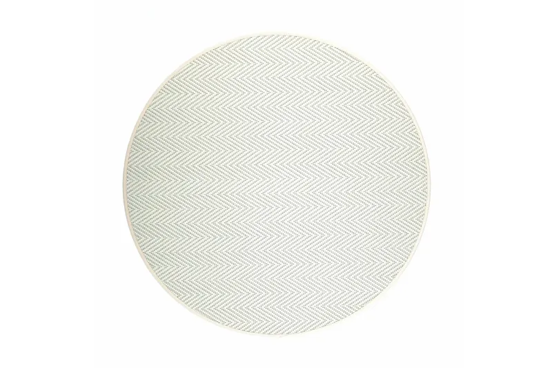Elsa Matta Rund 160 cm Vit - Vm Carpet — VM Carpet
