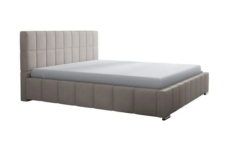 Elverum Säng 140x200 Beige - Beige — Bedly