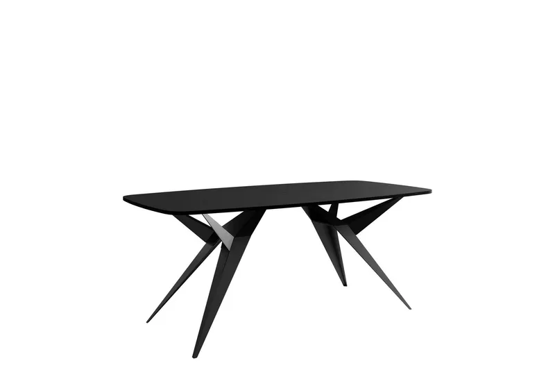 Elvora Matbord 160 cm Rektangulär - Svart (Art.nr 3116537) — Svart