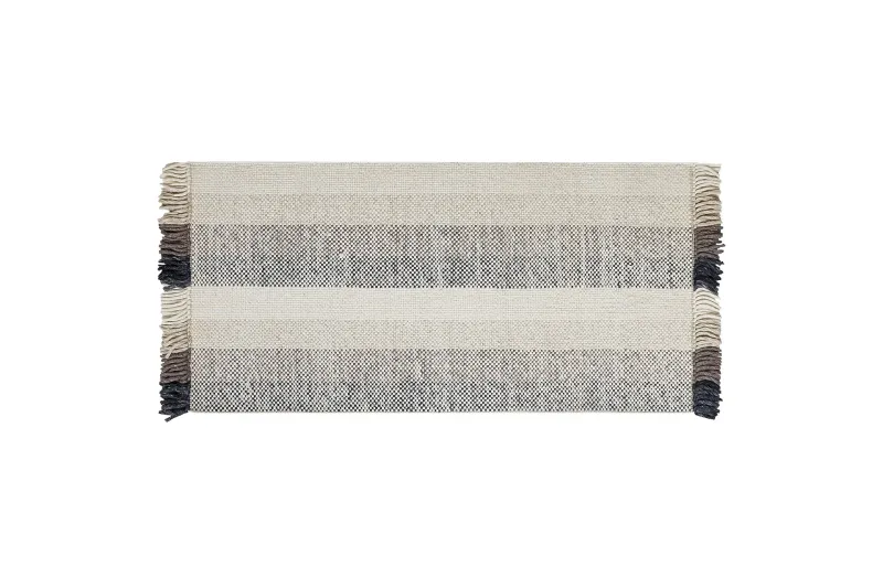 Emirler Ullmatta 80x150 cm - Svart/Vit — Svart/Vit