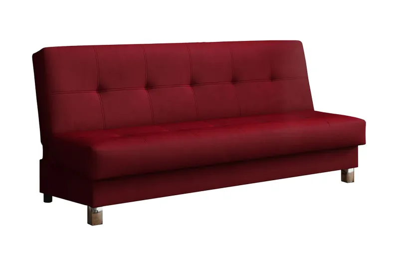 Enduro Bäddsoffa 195x85x90 cm - Röd — Röd