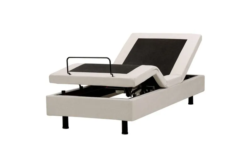 Enkelsäng Duke II Beige-Svart, 80x200 cm - Beige-Svart, 80x200 cm — Beige-Svart, 80x200 cm