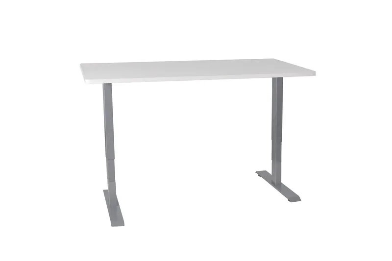 Ergo Bord Elektrisk Silvergrå/Vit