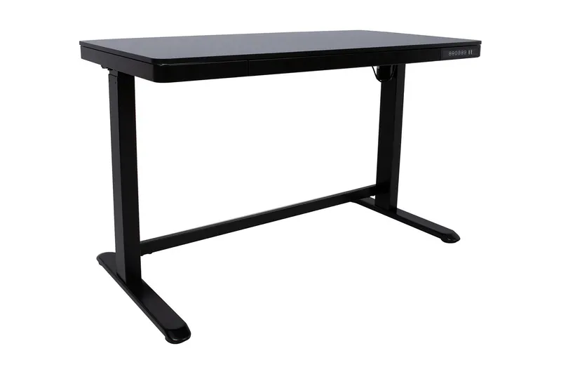 Ergosum Skrivbord 120 cm Höj-och Sänkbar - Svart — Svart