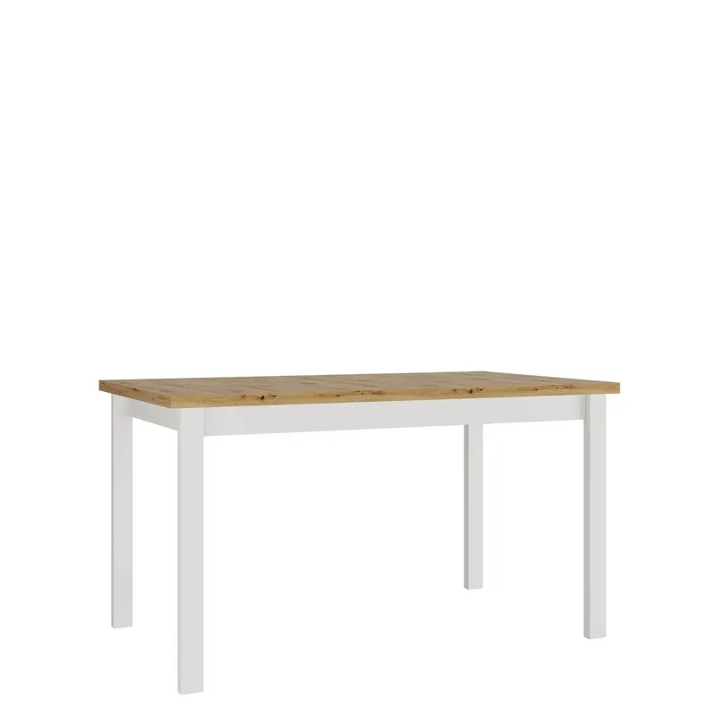 Ericka Matbord 140 cm Rektangulär - Vit/Brun — Vit/Brun