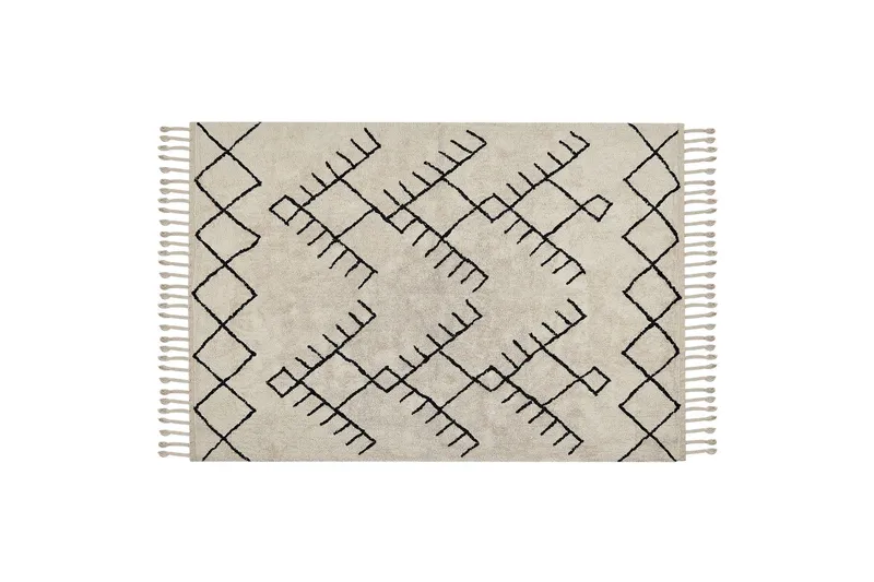 Erler Bomullsmatta 140x200 cm - Beige — Beige