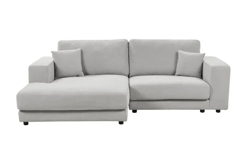 Ersi Soffa med Divan 3-sits - Grå/Svart (Art.nr 3070799) — Grå/Svart