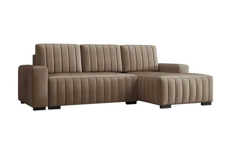 Esher Bäddsoffa Höger - Beige — Beige